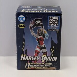 WizKids DC HeroClix Harley Quinn Exclusive Figure Free Comic Book Day 2024 Promo